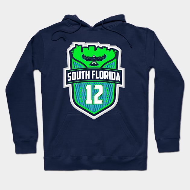 South Florida 12s on Dark Hoodie by humbulb